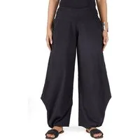 Guru-Shop Relaxhose Weite Boho Cord Pluderhose, Feincord Boho Hose,.. Ethno Style, alternative Bekleidung