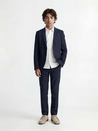 JACK&JONES - JPRSOLARIS BLAZER NOOS JNR Dark Navy - Gr. - 176
