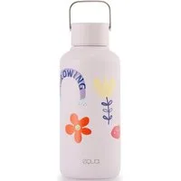 equa Trinkflasche Timeless FLWR 600 ml, Edelstahl