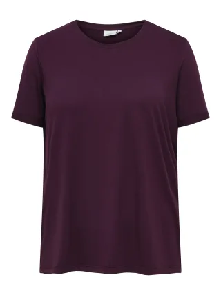 ONLY CARMAKOMA - CARMOSTER S/S FOLD UP TOP JRS NOOS Winetasting