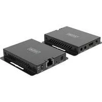 4K HDMI Extender Set, HDMI Verlängerung schwarz, 4K/120Hz, 30m