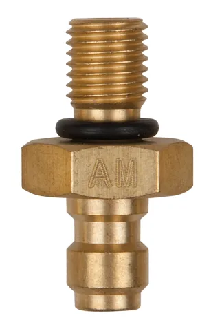 KS Tools Adapterstück M8x1,0 Außengewinde und 1/4" Schlauchanschluss mit Dichtring - 150.2650