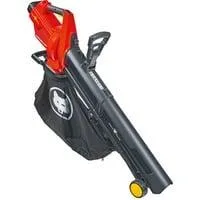 Akku-Laubsauger/Laubbläser LYCOS 40/480 V Set, 40Volt rot/schwarz, Li-Ionen Akku 5,0 Ah