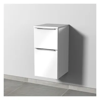 Sanipa 3way Unterschrank mit 2 Auszügen, Weiß-Glanz, UF14278 UF14278