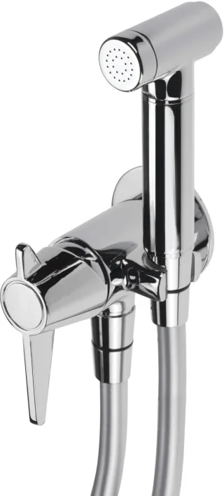 Neuesbad Serie 400 Unterputz-Bidetarmatur mit Bidet-Handbrause, Chrom NB1DEBQT034M1