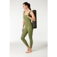SUPER.NATURAL Jumpsuit Merino Overall W LIQUID FLOW OVERALL Mesh Einsatz hinten, Merino-Materialmix