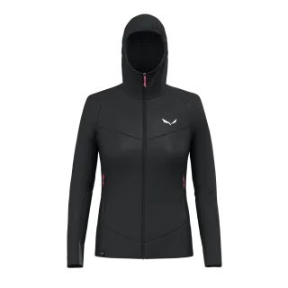 SALEWA - Sella Merino Kapuzenjacke Damen - Schwarz (Gr.36)