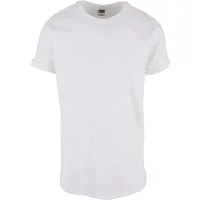 URBAN CLASSICS T-Shirt Urban Classics Herren Long Shaped Turnup Tee (1-tlg)