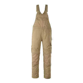 MASCOT Orense Latzhose mit Knietaschen HARDWEAR Khaki 58 - 08269-010-05-82C58