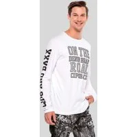 Cipo & Baxx T-Shirt Langarmshirt mit coolen Ziersteinen