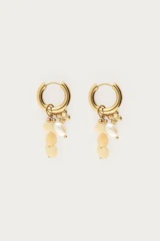 My Jewellery - Creolen mit Anhängern gold - Gr. - OS