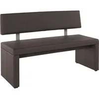 OTTO home Sitzbank Charissa, mit Lehne, Breite 140, 160 oder 180 cm