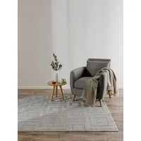 benuta Teppich Claire, rechteckig, Höhe: 6 mm, Teppich Wohnzimmer, Esszimmer, Schlafzimmer, Flur, Boho, Pflegeleicht