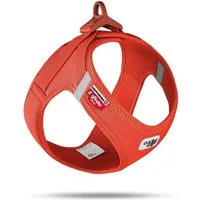 Curli Hunde-Geschirr Clasp Vest Geschirr Air-Mesh Special Edition 2022 Sun Orange