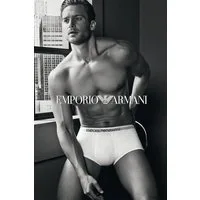 Emporio Armani Trunk CC722 Pure Cotton (Vorteilspack, 3-St., 3er-Pack, 6er-Pack) Herren Short Boxer Unterhose Pure Cotton kurzes Bein