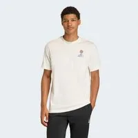 adidas Sportswear T-Shirt M ED T für Erwachsene, mit sportlichem Stil, ohne Verschluss, aus Baumwolle