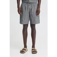 Blend Bermudas BHABAN LIN SHORTS PP NOOS in sommerlicher Leinen-Optik
