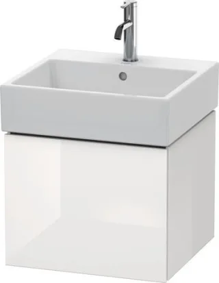 Duravit L-Cube Waschtischunterbau wandhängend Weiß Hochglanz 484x459x394 mm - LC617408585 LC617408585