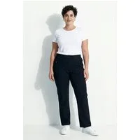 Ulla Popken Funktionshose Funktions-Strechhose wasserabweisend Komfortbund