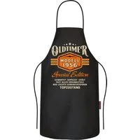 LOBO NEGRO® Grillschürze als Geschenk zum 70. Geburtstag - Oldtimer Baujahr 1956 in Topzustand