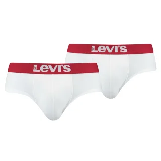 2er Pack Levis Men Solid Basic Brief Shorts Slip Herren Unterhose Pant Unterwäsc...