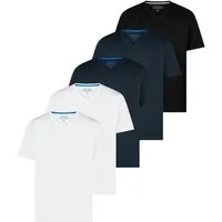 Redmond T-Shirt 5er Pack Basic (Spar-Set, 5-tlg) T-Shirt - Baumwolle - Atmungsaktiv