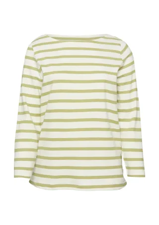s.Oliver - Sweatshirt olive|creme - Gr. - 46