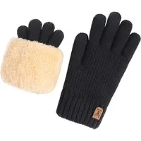 Coonoor Strickhandschuhe Touchscreen Warme Strickhandschuhe Thermohandschuhe Outdoor Winter Geschenke für Herren und Damen