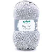 Gründl Gründl Wolle Big Lisa Premium 250 g hellgrau Häkelwolle
