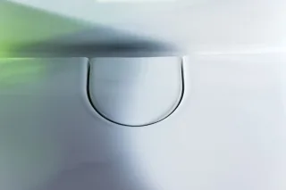 LAUFEN Handwaschbecken Sonar ohne Hahnloch, mit Überlauf 410x420 weiss, H8153410001091 H8153410001091