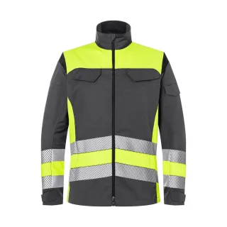KÜBLER REFLECTIQ Jacke Klasse 1 warngelb/anthrazit XL - 1208 8340-3497-XL