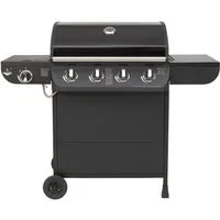 El Fuego Gasgrill Gasgrill "Columbus 4+1" von El Fuego® inkl. Seitenbrenner