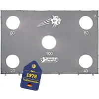 Best Sporting Fußballtor Torwand 280er mit 5 Schußlöchern