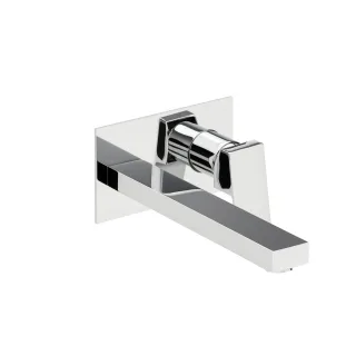 Herzbach neo castell Waschtisch Wandarmatur 180x80 Auslauf 240, Chrom, 12.203657.1.01 12.203657.1.01