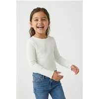 KIDS ONLY Langarmshirt KOGNELLA L/S O-NECK TOP JRS NOOS Materialmix