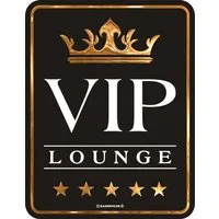 Metallschild VIP Lounge - Fun-Schilder - Blechschild
