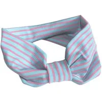 Britta Meier Haarband Stylische Baumwoll-Jersey Haarbänder mit Schlaufe Marke Britta Meier