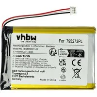 vhbw Akku passend für Tigerbox Touch (4000 mAh, 3,7 V, Li-Polymer) Akku Akku Li-Polymer 4000 mAh (3,7 V, 1 St), Leistungsfähiger Austausch-Akku für Hörspielwürfel, Wiederaufladbar