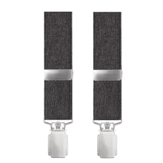 Willen - Hosenträger, Hosenträger Herren,Hosenträger schwarz,Hosenträger Anzug,Hosenträger Hochzeit schwarz - Gr. - OS