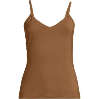 Kühlendes Trägertop für Damen, Damen, size: regular, Schwarz, Elasthan/Viskose/Viskose-Mischung, by Lands' End