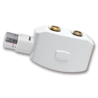 Bemm Softline M-Ventil ZMUVECR5 Eck, DN 15 x 50 mm, verchromt, mit Thermostat Puro
