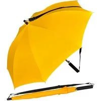 iX-brella Stockregenschirm Stockregenschirm Umhängeschirm mit längenverstellbarem Tragegurt, mit Auf-Automatik, in vielen Farben