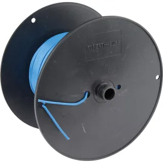 HERTH&BUSS Kabel, FLRY-B, 1x 1,0mm², PVC blau - 51274907006