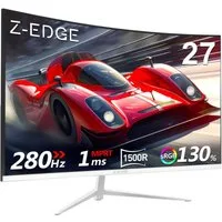Z-EDGE 27" 280Hz FHD 1080P 1ms 16:9 1500R Curved-Gaming-Monitor (1920x1080 px, Full HD, 1 ms Reaktionszeit, 280 Hz, VA)