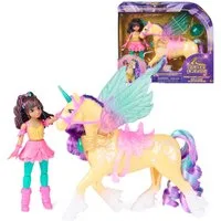 Spin Master Anziehpuppe Unicorn Academy - Wing Magic Ava und Leaf Spielset