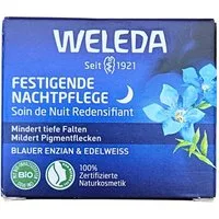 WELEDA Nachtcreme Festigende Nachtpflege Blauer Enzian & Edelweiß