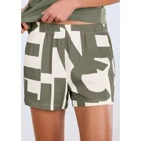 French Connection Pyjamashorts in gewebter Hemdenqualität