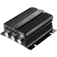 Renkforce 200 W 4-Kanal Auto-Verstärker Auto-Subwoofer (Bluetooth®-/USB-Audiowiedergabe, Lautstärke-/Bass-/Höhen-Regelung)