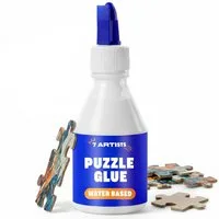 7 Artists Bastelkleber 7 Artists Puzzlekleber 100 ml - Puzzlekleber Transparent Seidenglanz