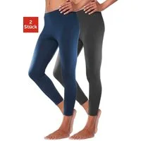 Vivance Active by Lascana Leggings (2er-Pack) mit Gummibund, Loungewear
